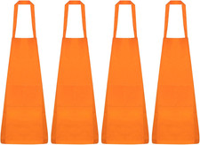 Grembiuli Cucina Poliestere Pittura Artistica Con Tasche Donne Uomini Chef Casa 