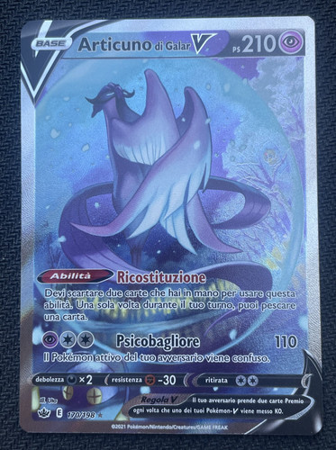 Pokemon tcg articuno galar - pokemon,