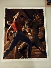 Zagor vs lupo mannaro quadro