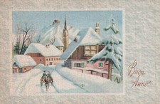 CARTOLINA  AUGURALE BUON ANNO