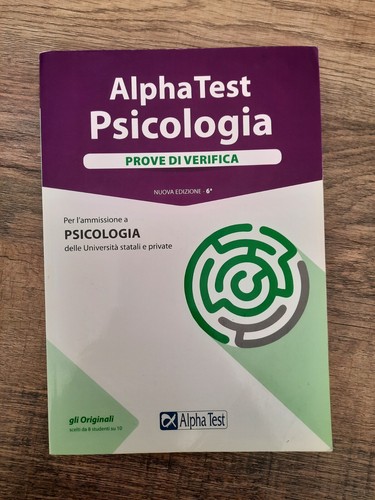 Alpha test psicologia - test,