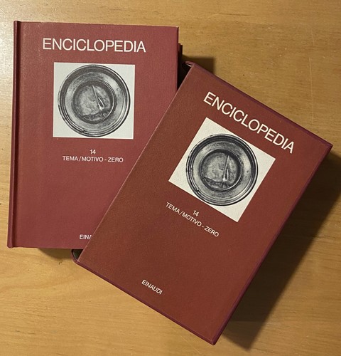 Enciclopedia einaudi vol - enciclopedia, num