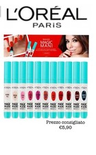 L'oreal smalti penna re-touch vernice colore unghia  CORRETTORE SMALTO