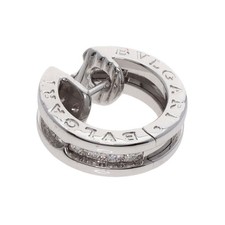 BVLGARI B.zero1 Diamante Sinistro Un Lato Orecchino K18 Oro Bianco Donna [...