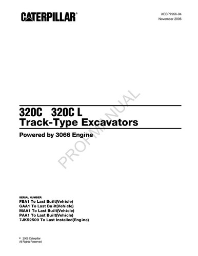 Catalogo ricambi escavatore