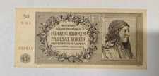 50 Korone 1944 Boemia e Morava SPECIMEN MOLTO RARA, SI PARTE DA 1€!!!