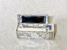 Antico porta rossetti argento