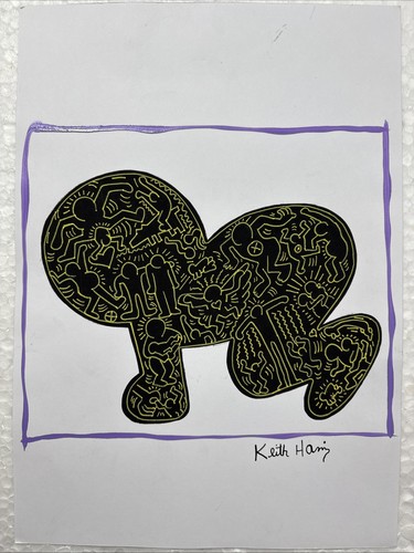 Keith haring disegno - disegno, su