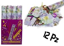 x 12 Tubo Spara Coriandoli