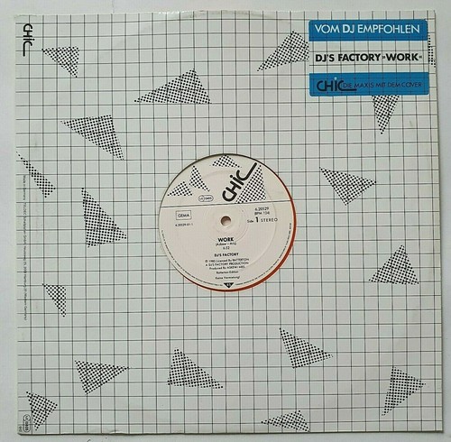 Factory work vinyl - dj's,