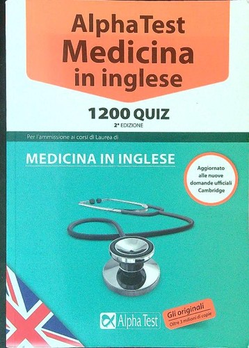 Alpha test medicina - test, inglese