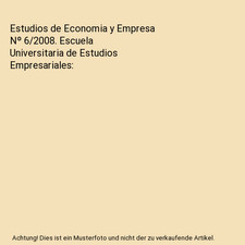 Estudios economia empresa - estudios,