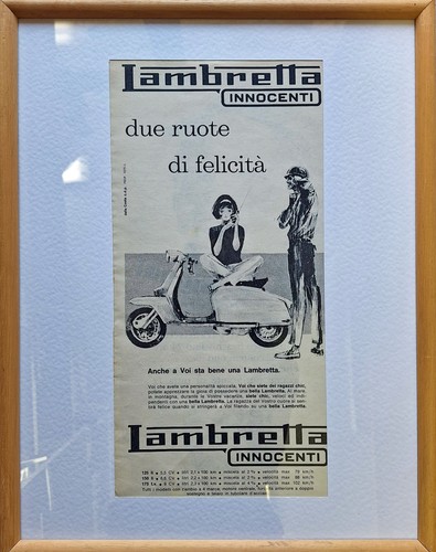 Pubblicità originale anni 60 - pubblicità,