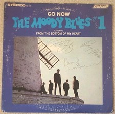 Moody Blues FIRMATO 1965 Go