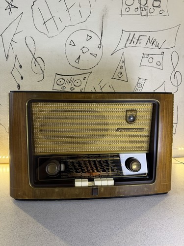 Radio valvole tipo grundig - a,