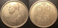 Monaco - Luigi II - 20 Franchi