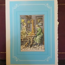 Xilografia acquarellata a mano