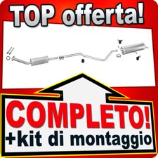 Scarico Completo per PEUGEOT 307 1.6 16V 2001-2008 Marmitta