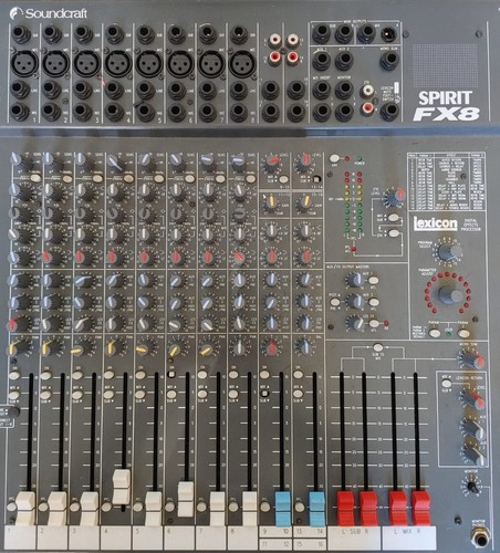 Mixer souncraft spirit fx8 - ,