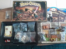 Heroquest 1990 - Ricambi vari - Miniature, Mobili, Cartaceo, Dadi, Scatola,altr