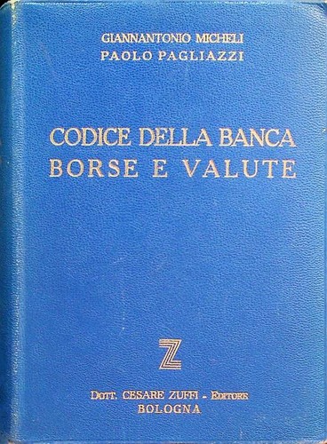 Codice della banca borse - , e