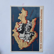 FOTO - CARTOLINA  propaganda ADOLF HITLER - ORIGINALISSIMA ANNI 30