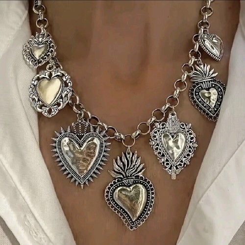Collana sacro cuore - collana, ex