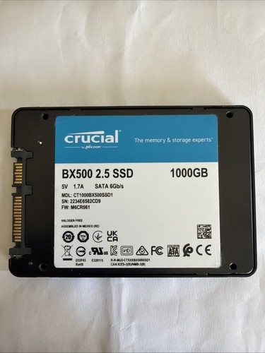 Crucial bx500 500gb - bx500, ssd