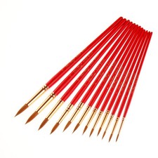 12pcs pennello per in nylon