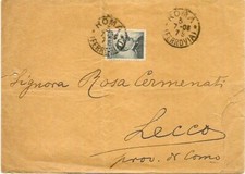 Italia-Storia postale-Regno-Lettera con Michetti 1 stelletta-SP404