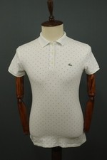 Lacoste White Dotted Short