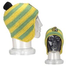 LIB TECH surf skateboard snowboard BANANA FLAP BEANIE giallo/lime nuovo con etichette
