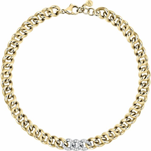 Collana donna acciaio - collana,