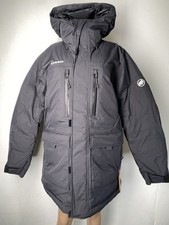 Mammut Mens Parka Jacket Black