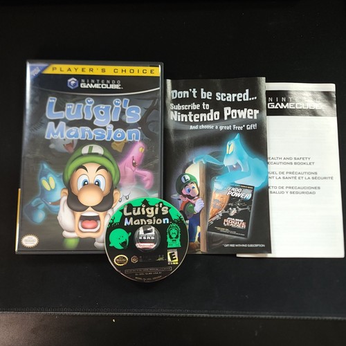 Luigi mansion gamecube cib - mansion,