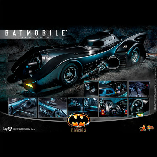Batmobile 1989 hot toys - 1989,
