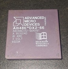 VINTAGE CPU 486 DX2 66 AMD