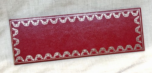 Cartier booklet certificate - cartier,