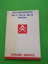 Citroen 16 benzina - bx, 11-14-16
