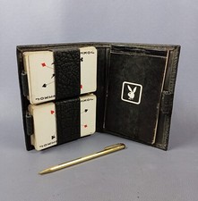 Agendina Playboy porta carte da gioco penna Blocco note collezione vintage