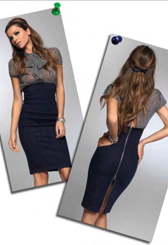 Denny rose abito vestito art - abito,