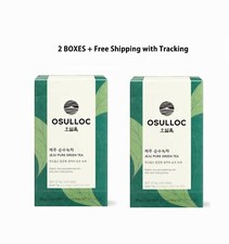 OSULLOC Tè Verde Puro (Aroma Delicato e Delicato dal Gusto), USDA Bio Premium_2BOXES