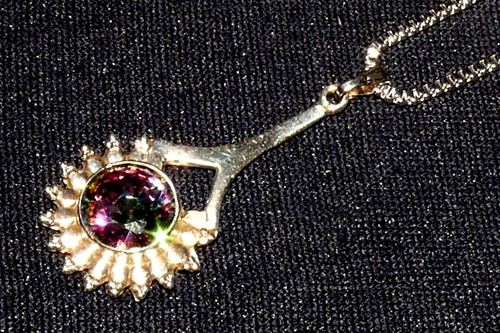 Ciondolo rainbow topazio - rainbow,