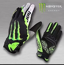 guanti moto monster energy