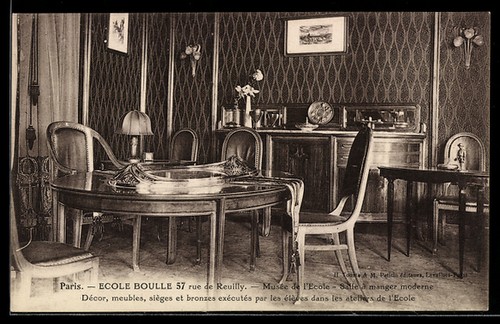 Cpa paris ecole boulle - paris,, 57