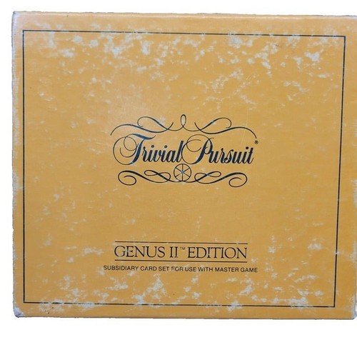 Trivial pursuit genus 2 - trivial, ii