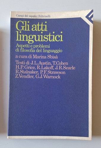 Marina sbisa gli atti - gli,