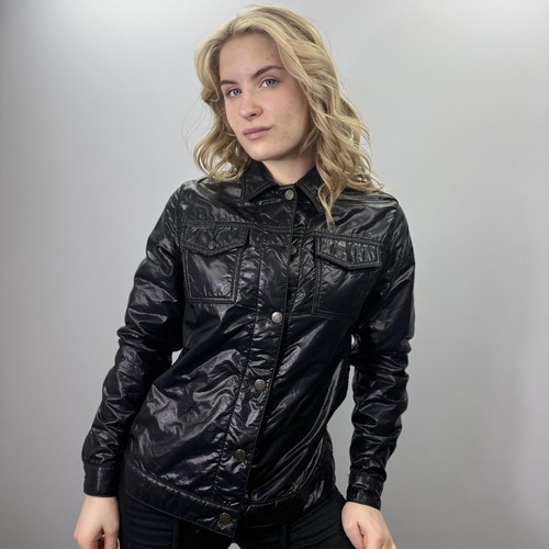 Giacca rivestita nera - , •