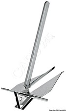 DANFORTH Rost. Edelstahl Anker 15 kg