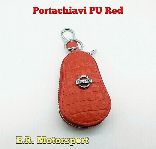 Portachiavi poliuretano red - in,